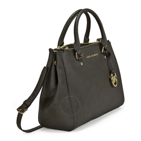 michael kors rachel medium black leather satchel handbag|satchel Michael Kors outlet.